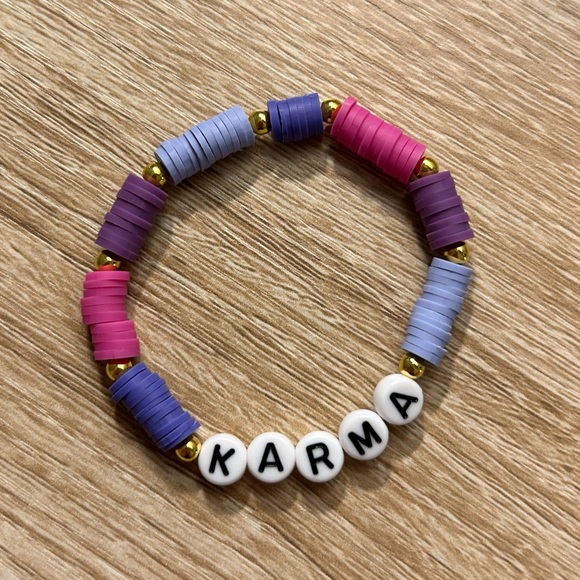 Taylor Swift Jewelry Taylor Swift Karma Beaded Friendship Bracelet
